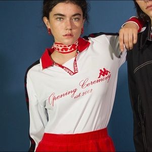 Opening Ceremony + Kappa racing shirt